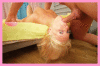 Gagging D'Une Blonde