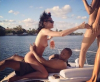 rihanna a hawai et nue sur le bateau d'un ami