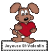 Joyeuse St-Valentin à tous les visiteurs