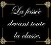 Septembre: la rentrée des claques.