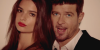 Les photos nues de Emily Ratajkowski stars du clip Blurred Lines avec de Robin Thicke !