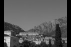 La ville de Corté en Corse.