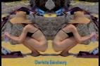 Charlotte Gainsbourg Beach 01-1200