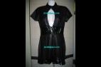 100299 Robe vinyl et corset Taille 38 à 40,00€