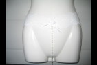 string coquin à perle 6021 blanc recto