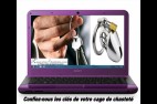 Keyholder cage de chasteté 2