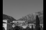 La ville de Corté en Corse.