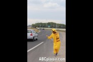Pikachu fait du stop