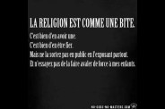 la religion est comme...