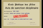 Avis de sanction