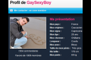 Profil de GaySexyBoy sur Mykocam