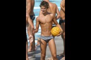 GREY SPEEDO BOY - SEXY TWINK