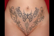 Tribal Pussy Tattoo