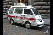J1 048 Italie Florence Micro Camionnette Police