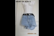 SHORT EN JEAN'S