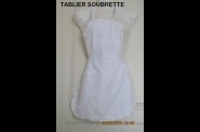 TABLIER DE SOUBRETTE