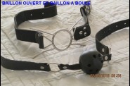 BAILLONS OUVERT ET A  BOULE