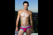 9421 Almost Naked Brief w Show-It Tech., Fuchsia, Lifestyle