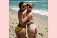 Les bikinis sexy et torrides de Irina Shayk et Anne V-scien