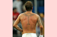 Dos tatouages