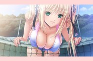 anime girls soft shading anime game cg twintails visual nov