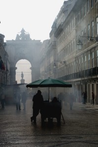 matin d'hiver à lisbonne