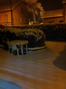 cour neige