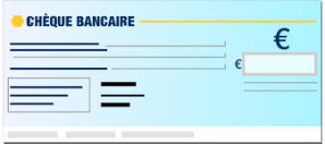 cheque bancaire
