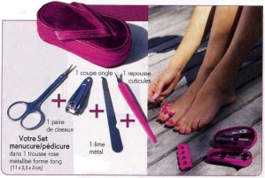 A - tong manucure