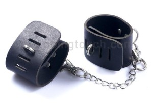Leather Handcuffs sex toy