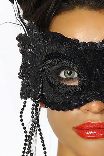 lf12307b masque loup sexy glamour elegant noir