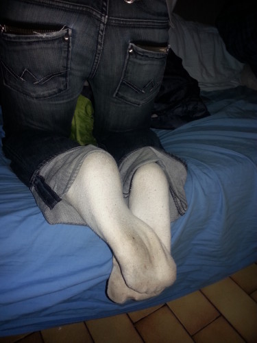 MPL noémie pieds chaussettes blanches