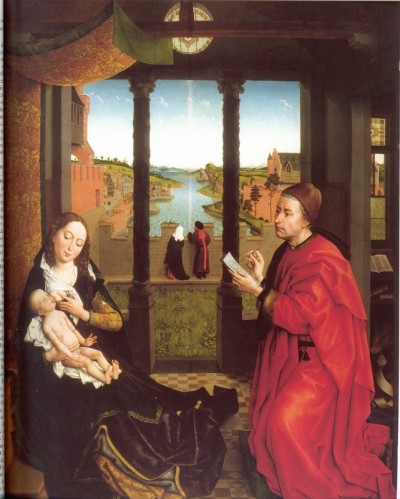 marie-150812-4Rogier Van der Weyden Saint Luc peignant le p