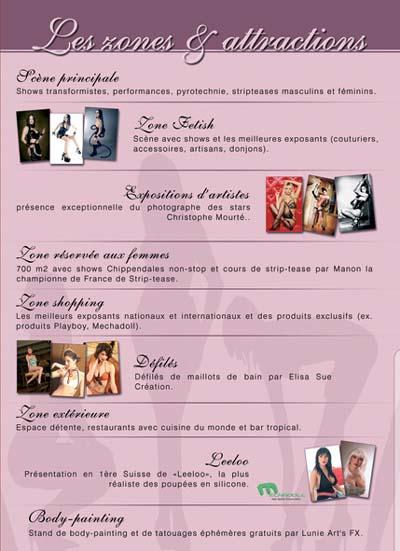 salon erotique de geneve, attraction erotique geneve, evenement geneve 2007, salon erotique suisse