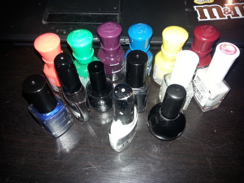 mes pieds lesbiens vernis