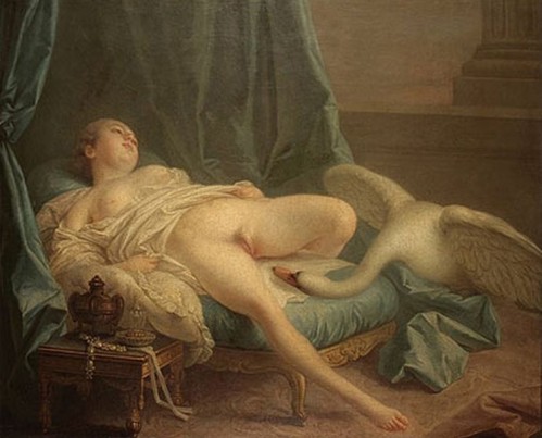 a-Leda-françois-boucher(vers 1740)