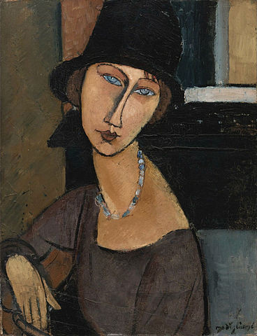 368px-Jeanne Hébuterne (au chapeau) by Amedeo Modigliani