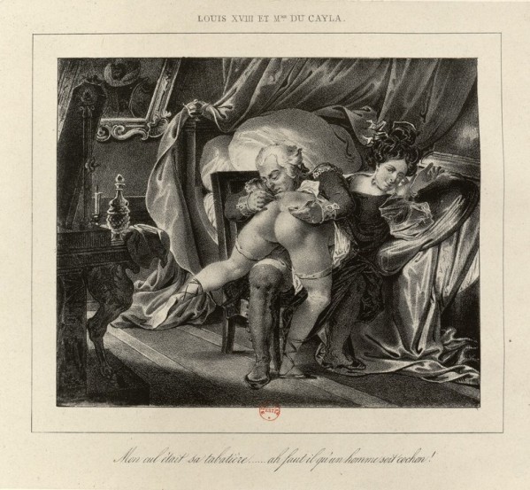 Louis XVIII Et Madame Du Cayla