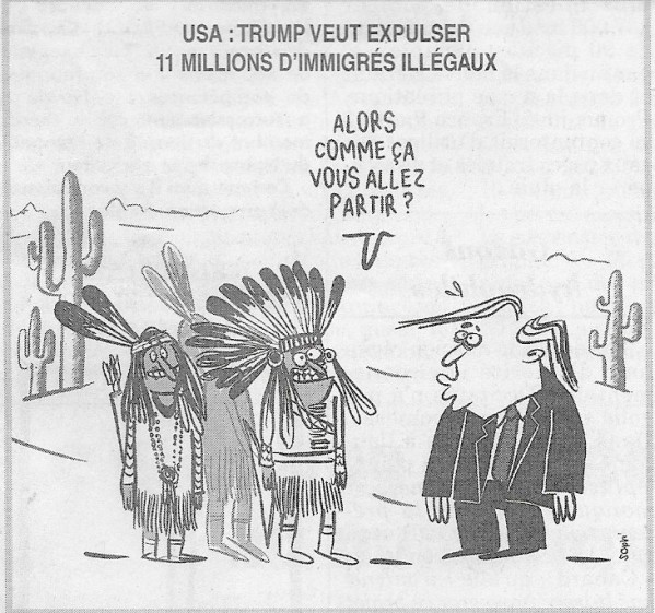 canard enchaine trump