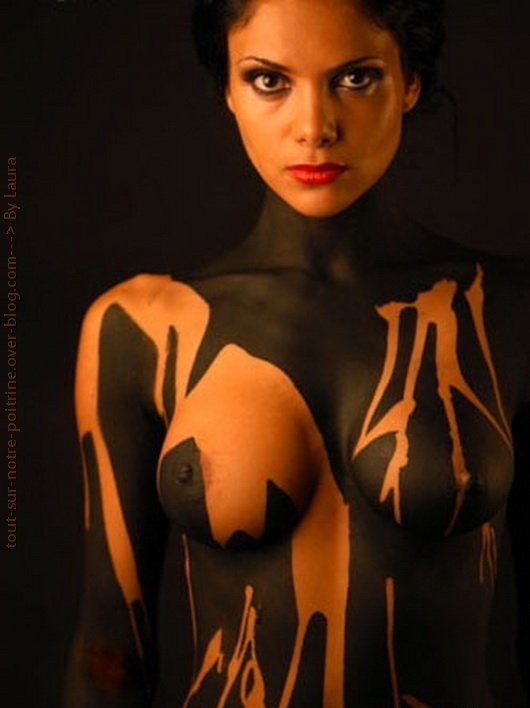 seins poitrine déco body-paint art tatouage (15)