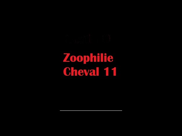 (BIZ021) Zoophilie Cheval 11