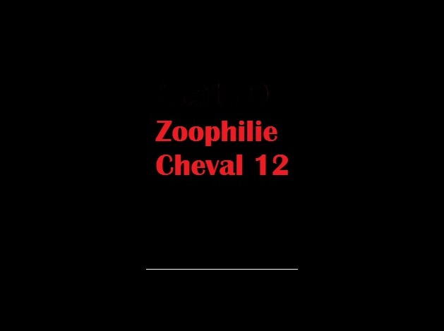 (BIZ022) Zoophilie Cheval 12