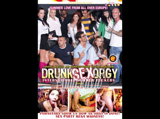 (DIV1258) Drunk Sex Orgy - International Summer Fuckers