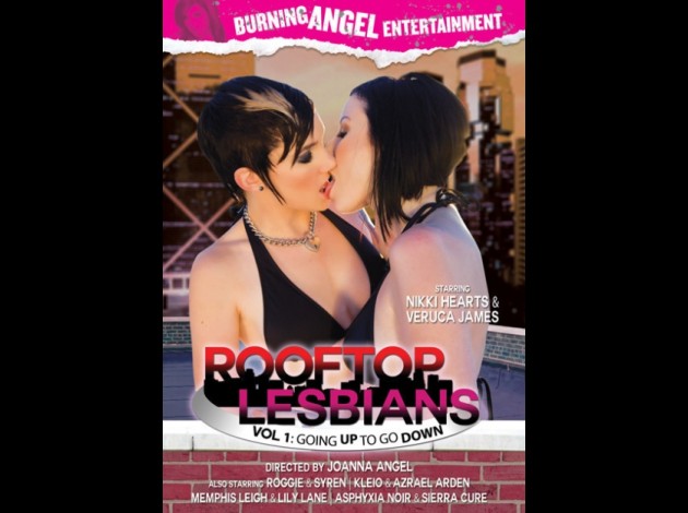 (LES1340) Rooftop Lesbians - Going Up To Go Down