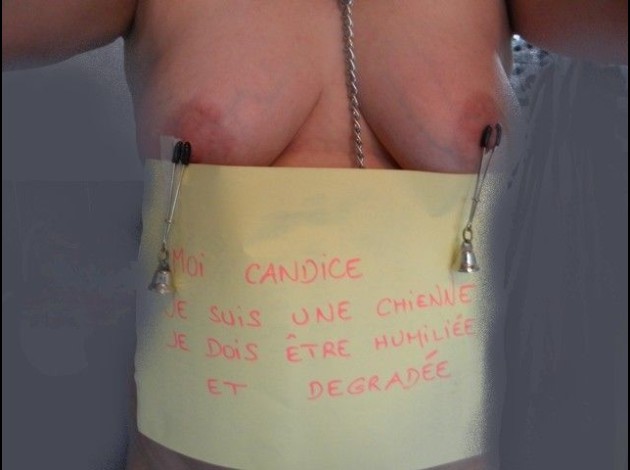 candice chienne soumise