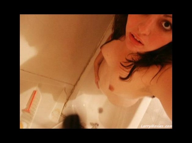 selfshoot dans la douche