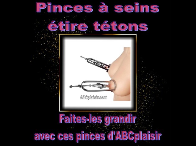 Pinces à sein BDSM