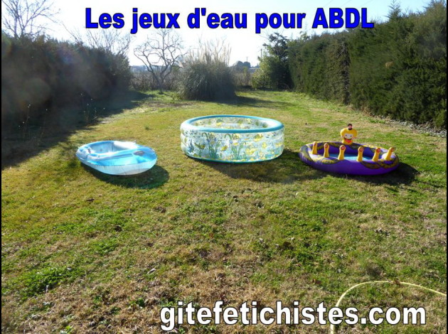 Les jeux d'eau pour ABDL.ou autres