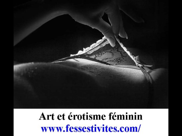 Art érotisme féminin  femme  string regarde