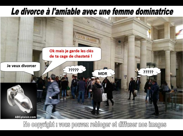 Le divorce à l amiable avec une femme dominatrice